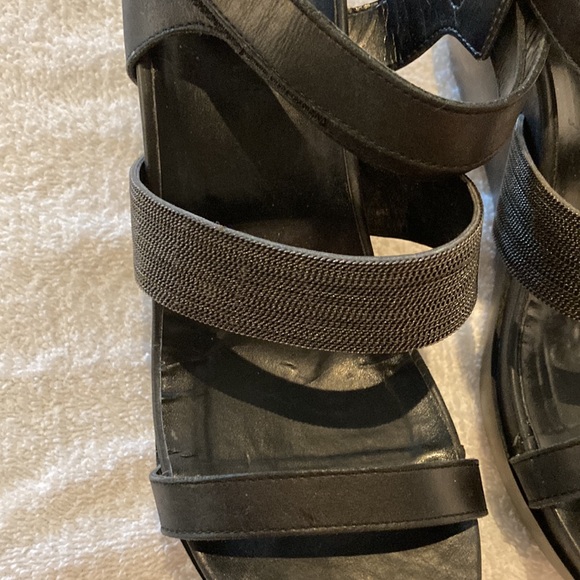 Vaneli black sandals, size 8 1/2 - Picture 5 of 5